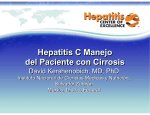 Hepatitis C Manejo del Paciente con Cirrosis