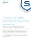 Protección de Sophos para sistemas no Windows