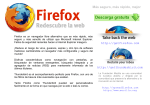 Firefox is an alternative web browser to Internet Explorer that