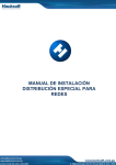 manual de instalación distribución especial para redes