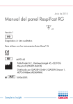 Manual del panel RespiFast RG