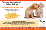 Feria de Vacunación y Salud Animal Parque Ecuestre Trujillo Alto