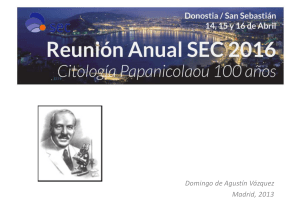 2.2. Dr. Domingo de Agust&iacute;n. Actualizaci&oacute;n lesiones precursoras