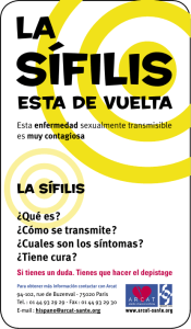 Carte syphilis décembre 2003