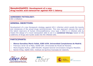 NanoAntilatHIV: Development of a new drug/nucleic acid