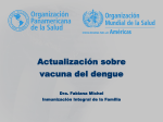 Desarrollo de vacuna contra dengue