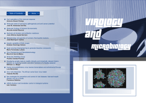 Virology and Microbiology - Severo Ochoa