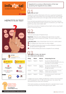 hepatitis b test - gTt-VIH