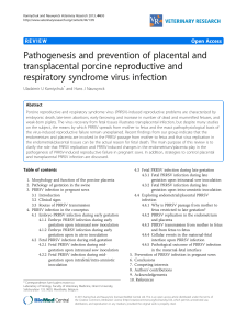 Pathogenesis and prevention of placental and transplacental