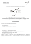 info@bodyfix.com.ar www.bodyfix.com.ar ELECTROESTIMULADOR