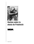 Hechos sobre la ataxia de Friedreich