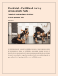 Elasticidad – Flexibilidad, teoría y entrenamiento Parte 1
