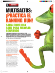multisaltos: ¡practica el ranning run!