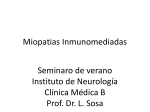 Miopatías inflamatorias - Sociedad de Neurología del Uruguay