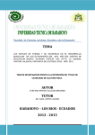 tema autor tutor babahoyo – los rios - ecuador 2012 - 2013