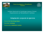 Ejercicios dinámicos o isotónicos - Rehabilitación Cardiaca en México