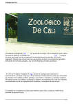 Zoológico de Cali - Destinos y Planes