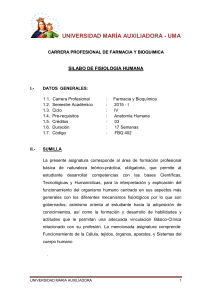 FBQ 402 Fisiologia Humana