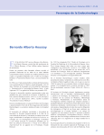 Bernardo Alberto Houssay - Revista Chilena de Endocrinología y