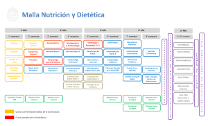 Malla Nutrición y Dietética