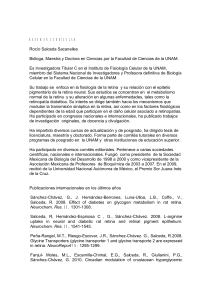 Dra. Roc&iacute;o Salceda Sacanelles