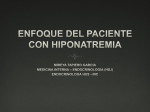 ENFOQUE DE HIPONATREMIA – Dra. Mireya Tapiero García