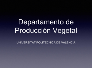 Dpto. de Producci&oacute;n Vegetal - Cluster AGRI