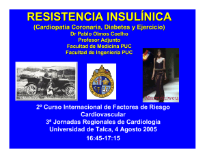 resistencia insulínica - PIFRECV