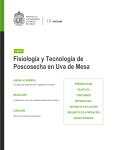 Fisiología y Tecnología de Poscosecha en Uva de Mesa