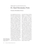 Dr. Raúl Hernández Peón - CIR-Sociales