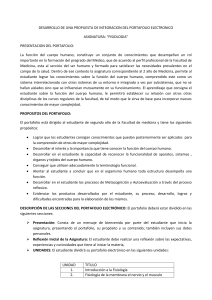 desarrollo de una propuesta de integracion del portafolio