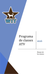 Programa de classes ATV