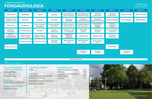 FONOAUDIOLOGÍA