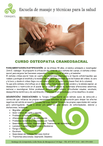 curso osteopatia craneosacral
