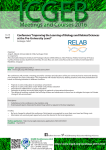 Meetings and Courses 2016