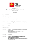 “State-of-the-art methods in Neuroscience Research” Lecture I