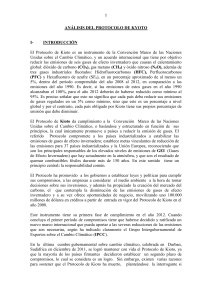 protocolo Kyoto Analisis - Asamblea Nacional de Nicaragua