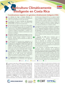 Agricultura Climáticamente Inteligente en Costa Rica