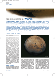 Próxima parada ¿Marte?