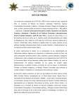 nota de prensa - Colegio de Abogados de Lima