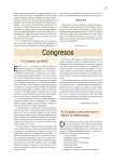 Congresos - Tiempo y Clima