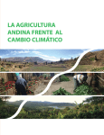 La agricultura andina frente al cambio climático
