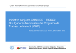 Iniciativa conjunta CMNUCC – RIOCC: Divulgadores Nacionales