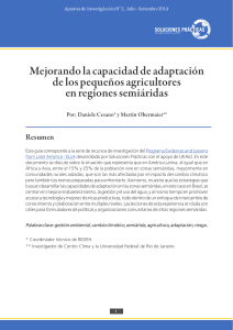 Mejorando la capacidad de adaptaci&oacute;n de los peque&ntilde;os