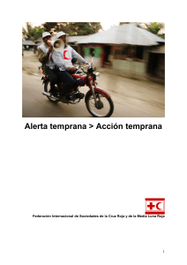 Alerta temprana > Acción temprana