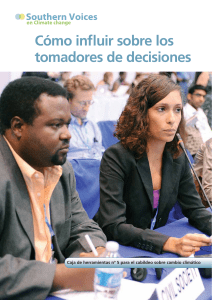 Cómo influir sobre los tomadores de decisiones