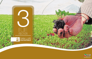 eje 3: san luis sustentable - Gobierno del Estado de San Luis Potos&iacute;