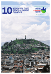 10 Acciones de Quito frente al Cambio Climático