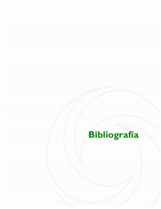 Bibliografía - Secretaría de Medio Ambiente