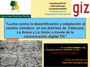 Los bosques secos del departamento de Piura son los mas